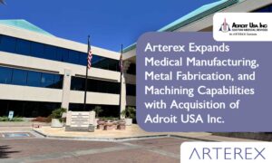 Arterex Announces Acquisition of Adroit USA