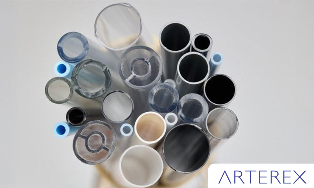 Types of medical tubing produced through extrusion